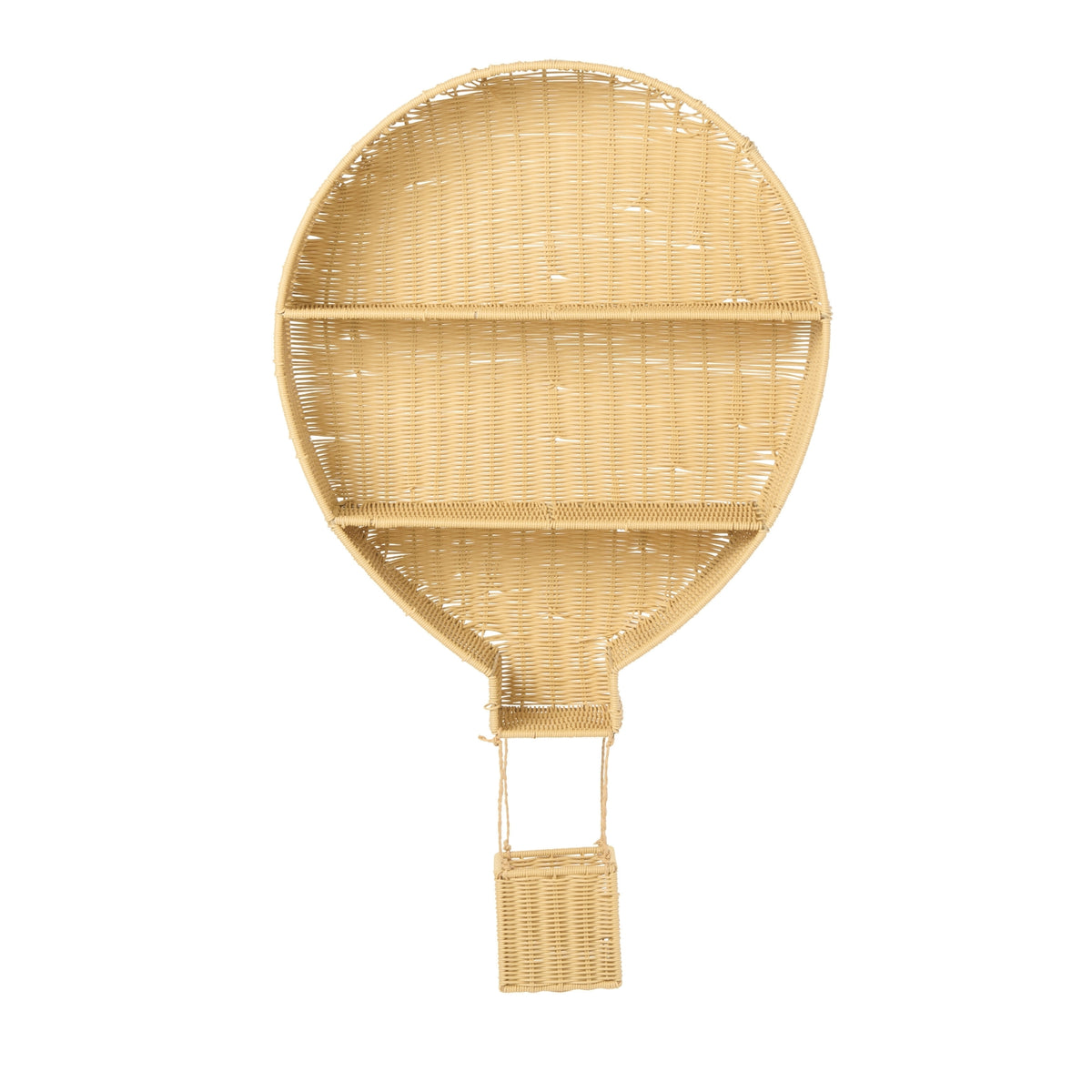 Scaffale da parete Mongolfiera Plastica Naturale J-Line