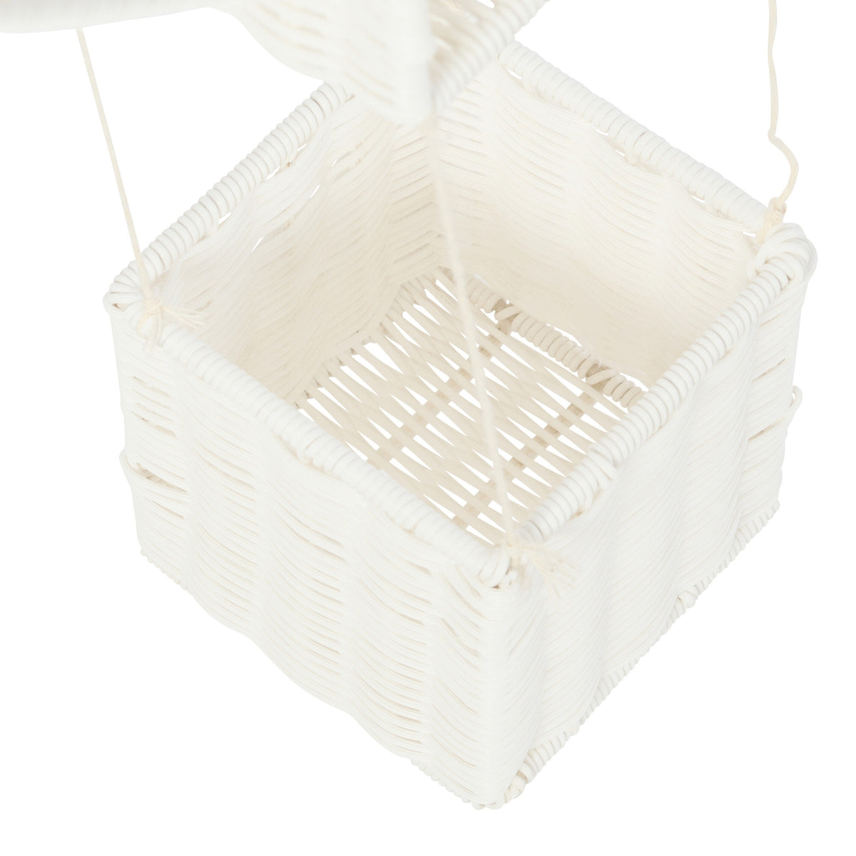 Scaffale da parete Mongolfiera Plastica Bianca J-Line