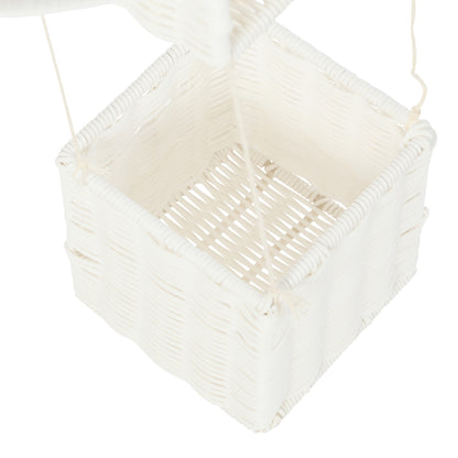 Scaffale da parete Mongolfiera Plastica Bianca J-Line