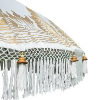 Bali Parasol - Half Goud Créme - 280cm - Parasol - Todo Bien - livinglovely.nl