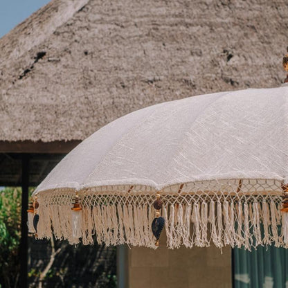 Bali Parasol - Linnen - 250cm - Parasol - Todo Bien - livinglovely.nl