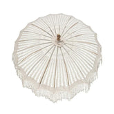 Bali Parasol - Macrame - Créme - 180cm - Parasol - Todo Bien - livinglovely.nl