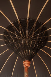 Bali Parasol - Zwart - 180cm - Parasol - Todo Bien - livinglovely.nl
