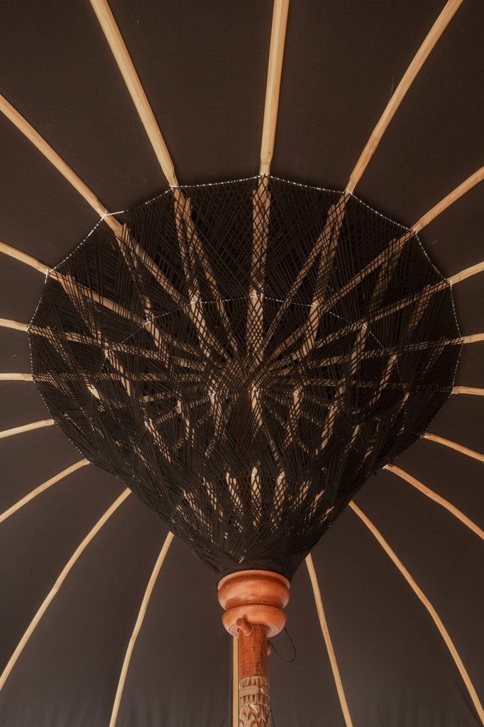 Bali Parasol - Zwart - 250cm - Parasol - Todo Bien - livinglovely.nl
