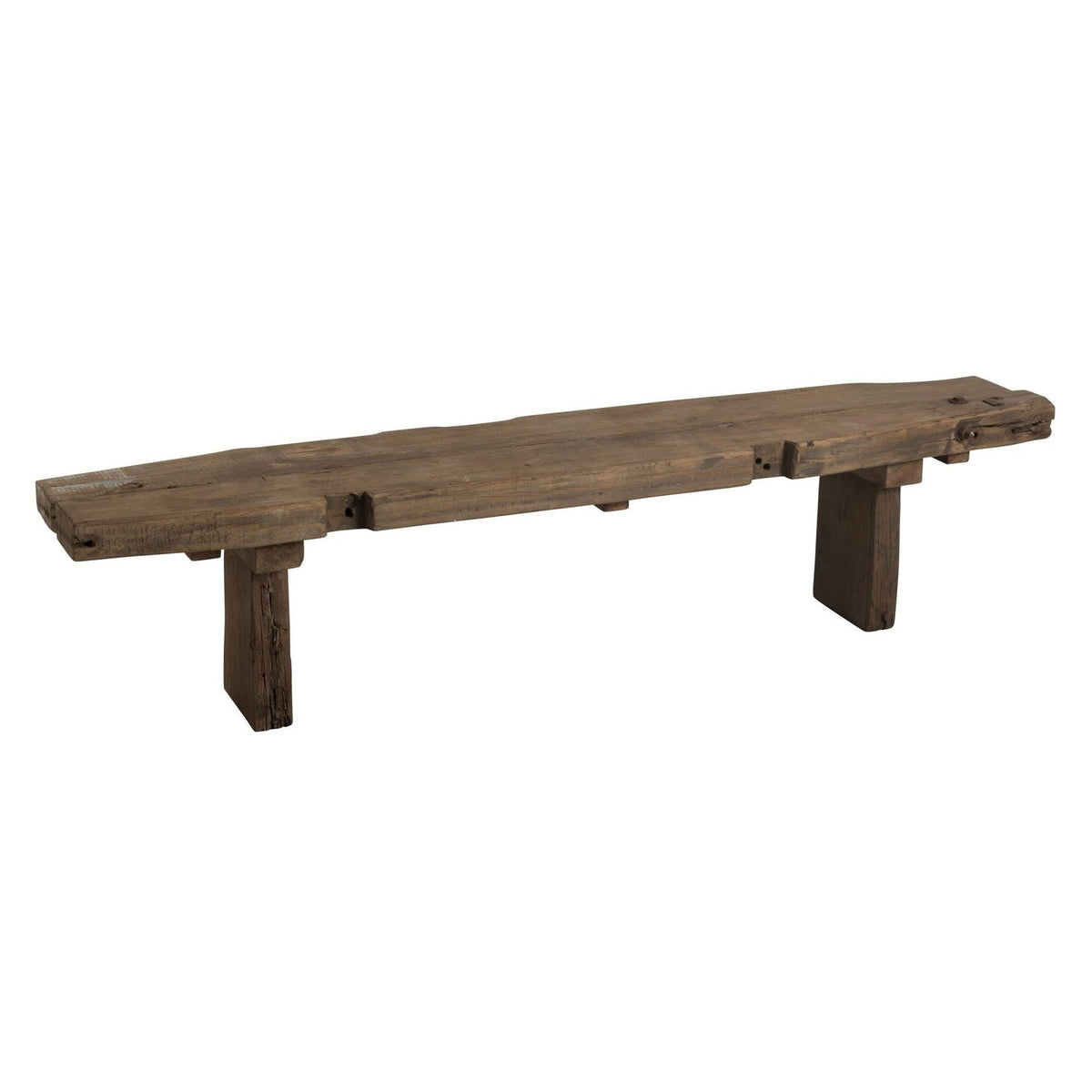 Divano Rough in legno riciclato marrone J-Line