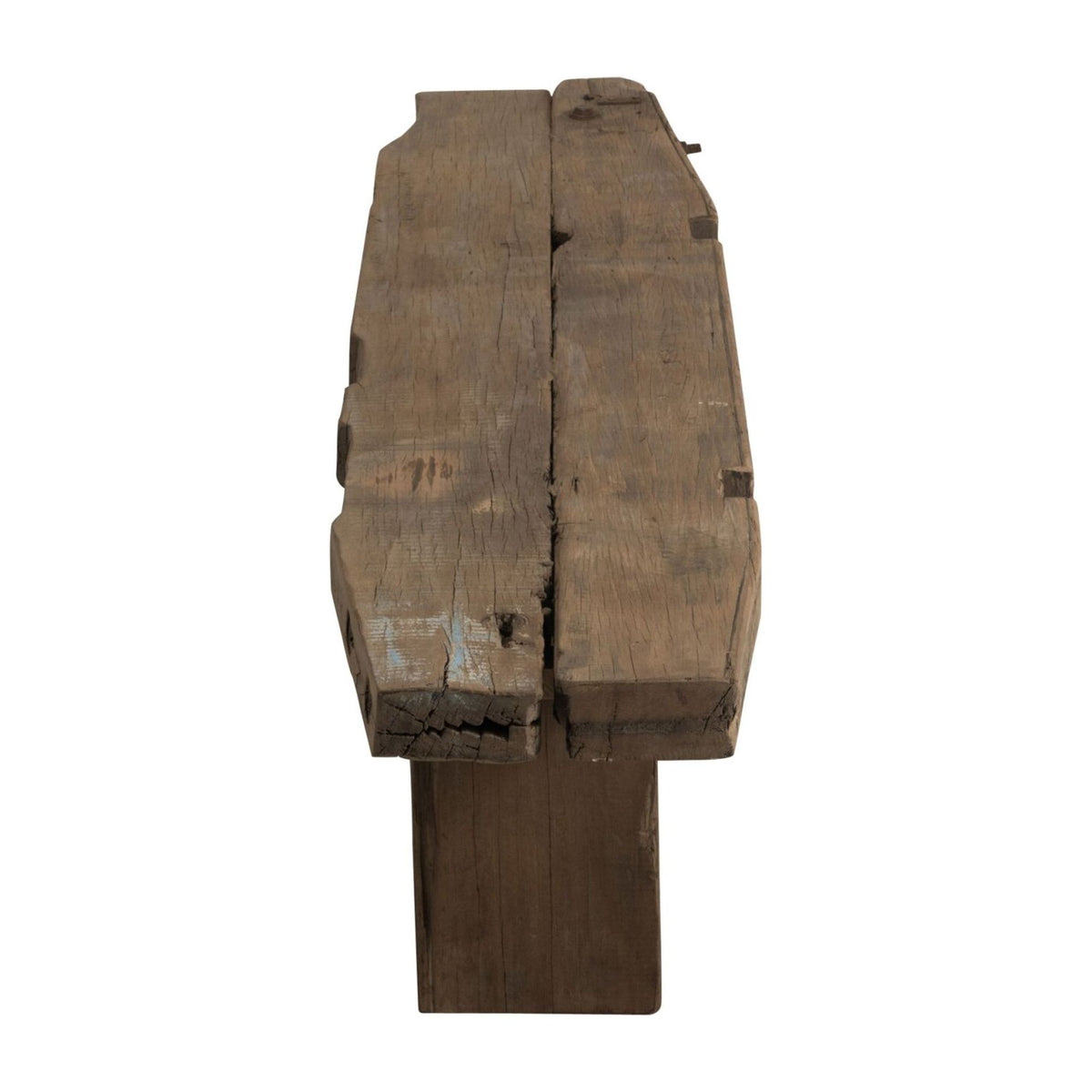 Divano Rough in legno riciclato marrone J-Line
