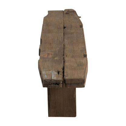 Divano Rough in legno riciclato marrone J-Line
