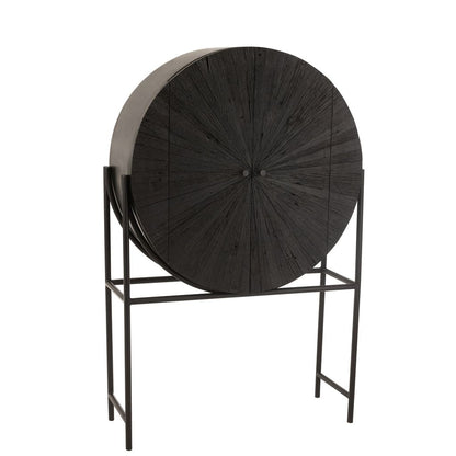 Mobile Shanil in legno riciclato nero J-Line