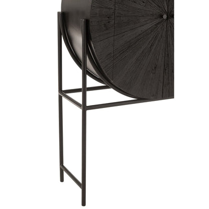 Mobile Shanil in legno riciclato nero J-Line