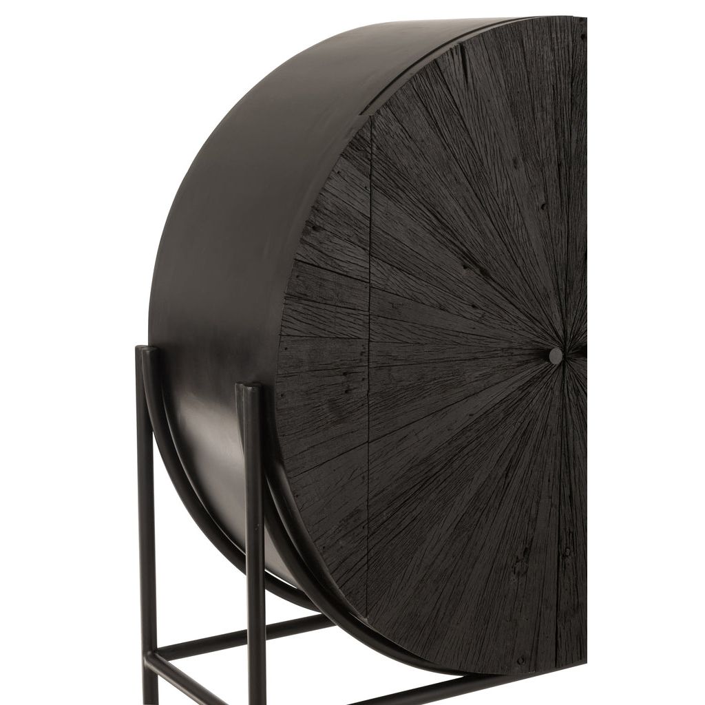 Mobile Shanil in legno riciclato nero J-Line