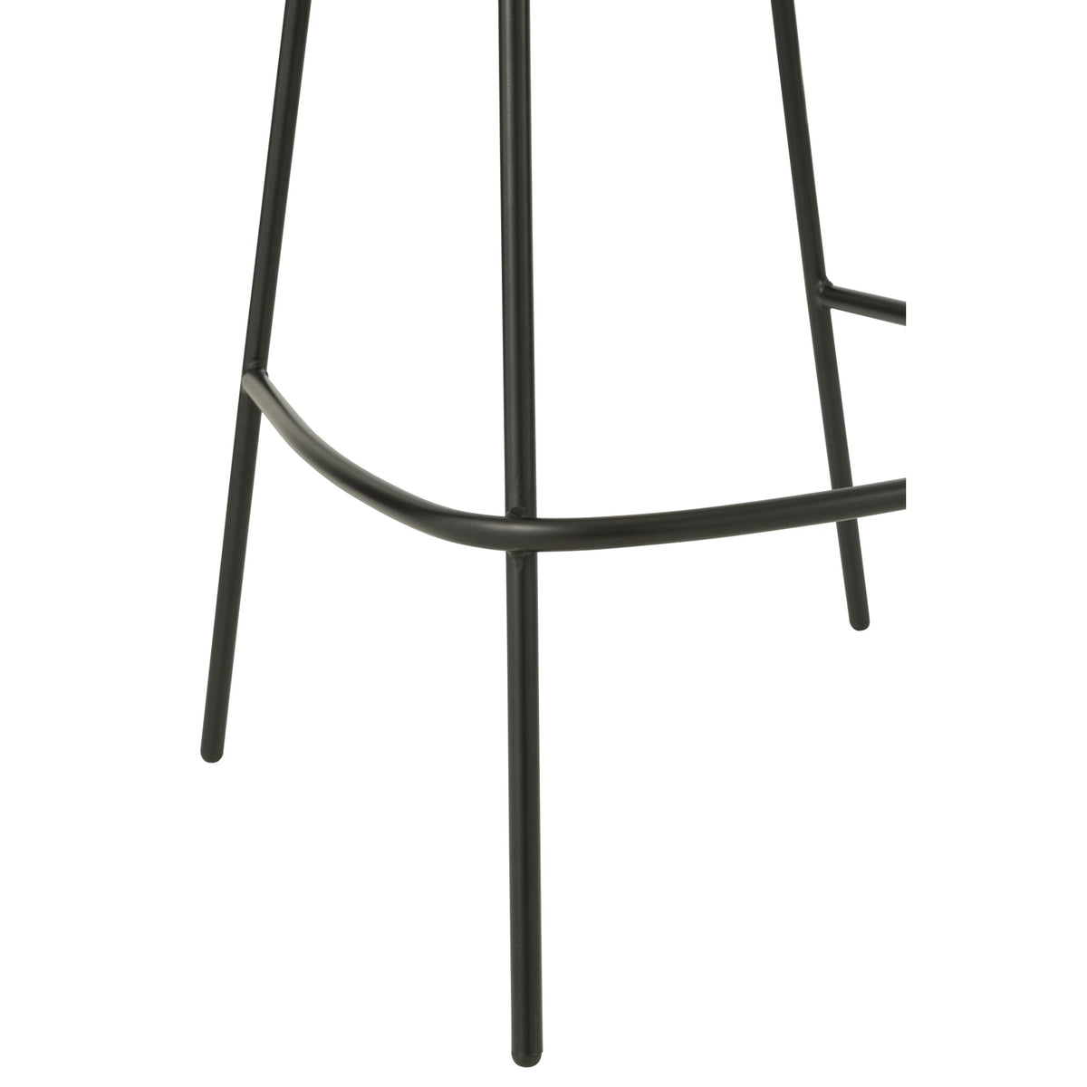 Sgabello da bar in ferro beige/nero - J-Line