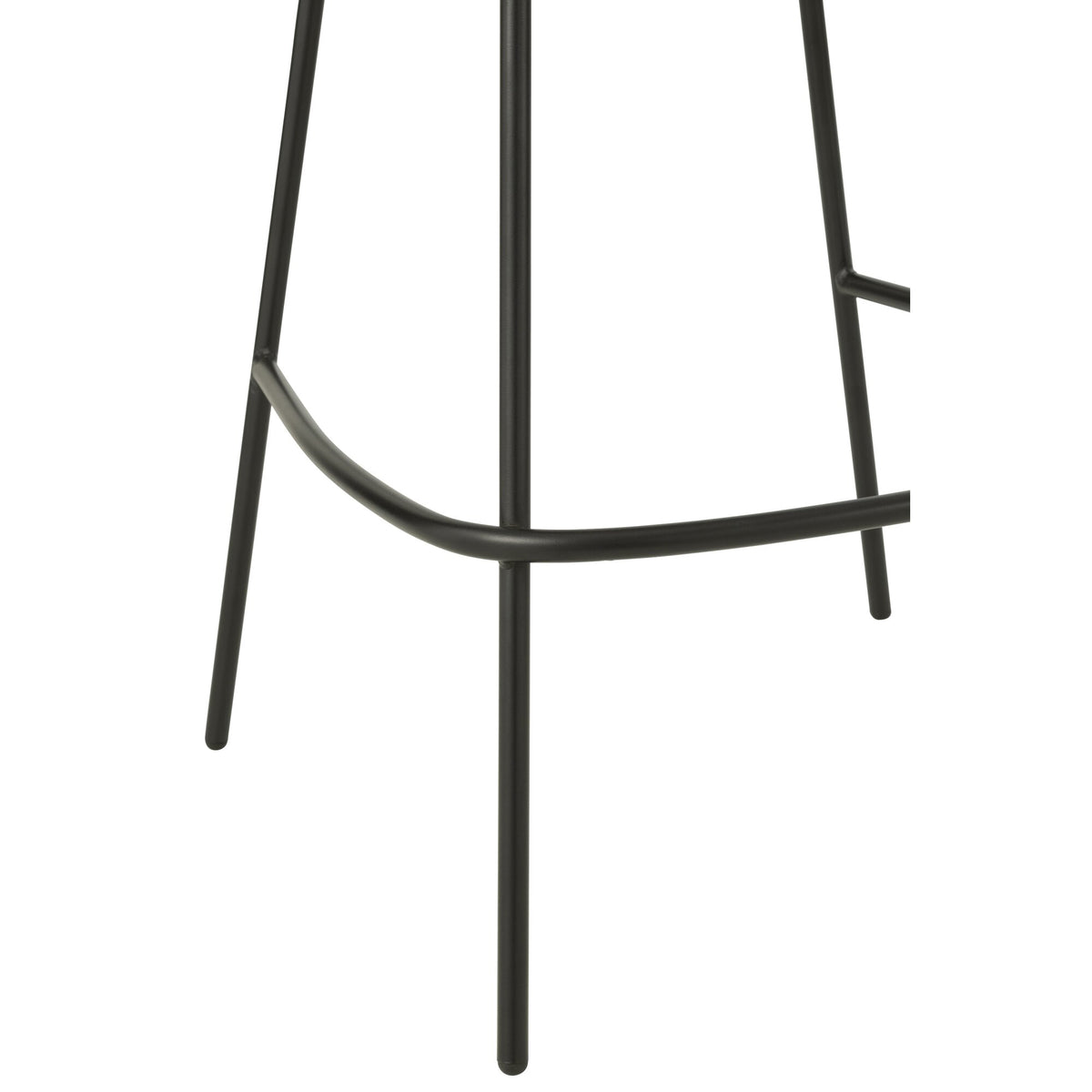 Sgabello da bar in ferro grigio/nero - J-Line