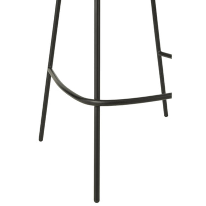 Sgabello da bar in ferro grigio/nero - J-Line