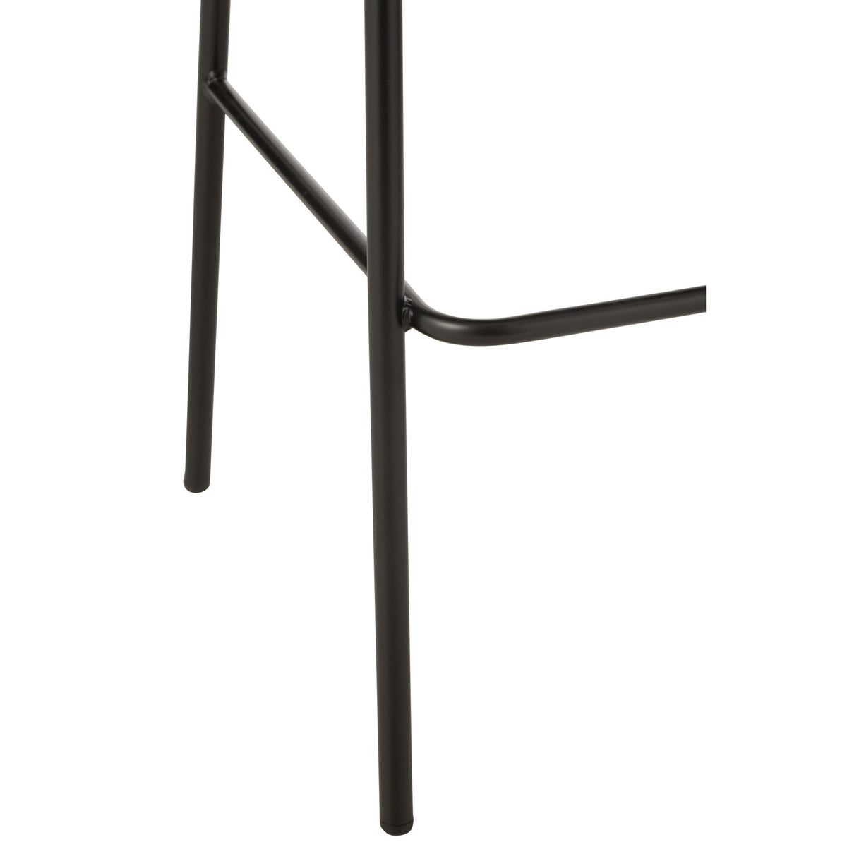 Sgabello da bar Lone Multistrato/Metallo Naturale/Beige J-Line