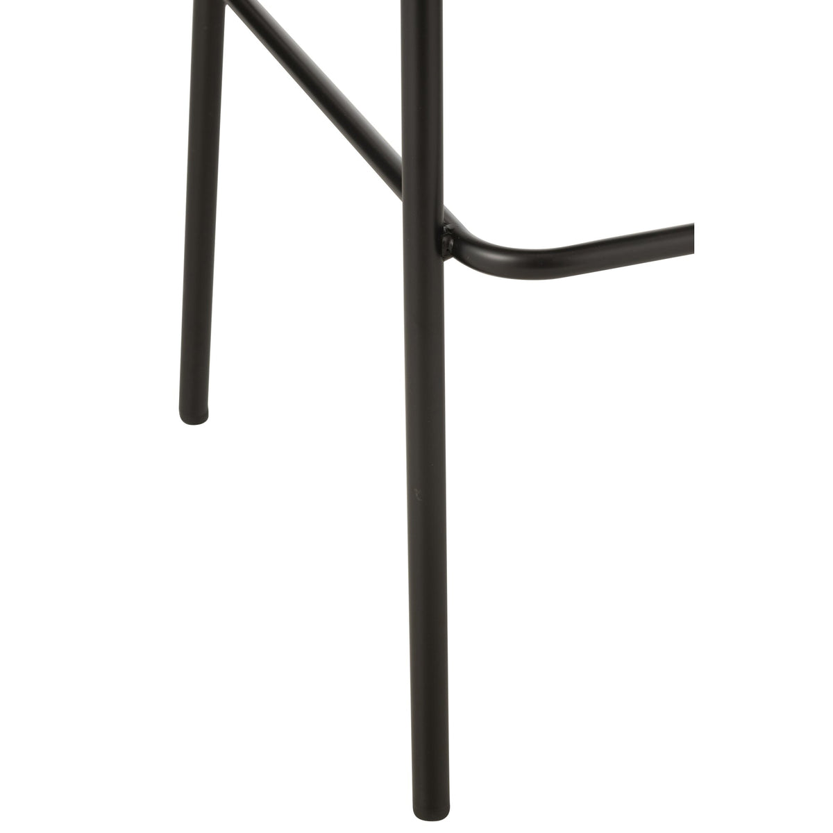 Sgabello da bar Lone Multistrato/Metallo Nero/Grigio J-Line