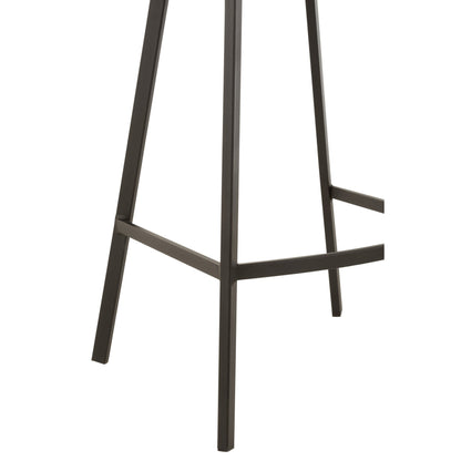 Sgabello da bar Olivier Tessuto/Metallo Beige