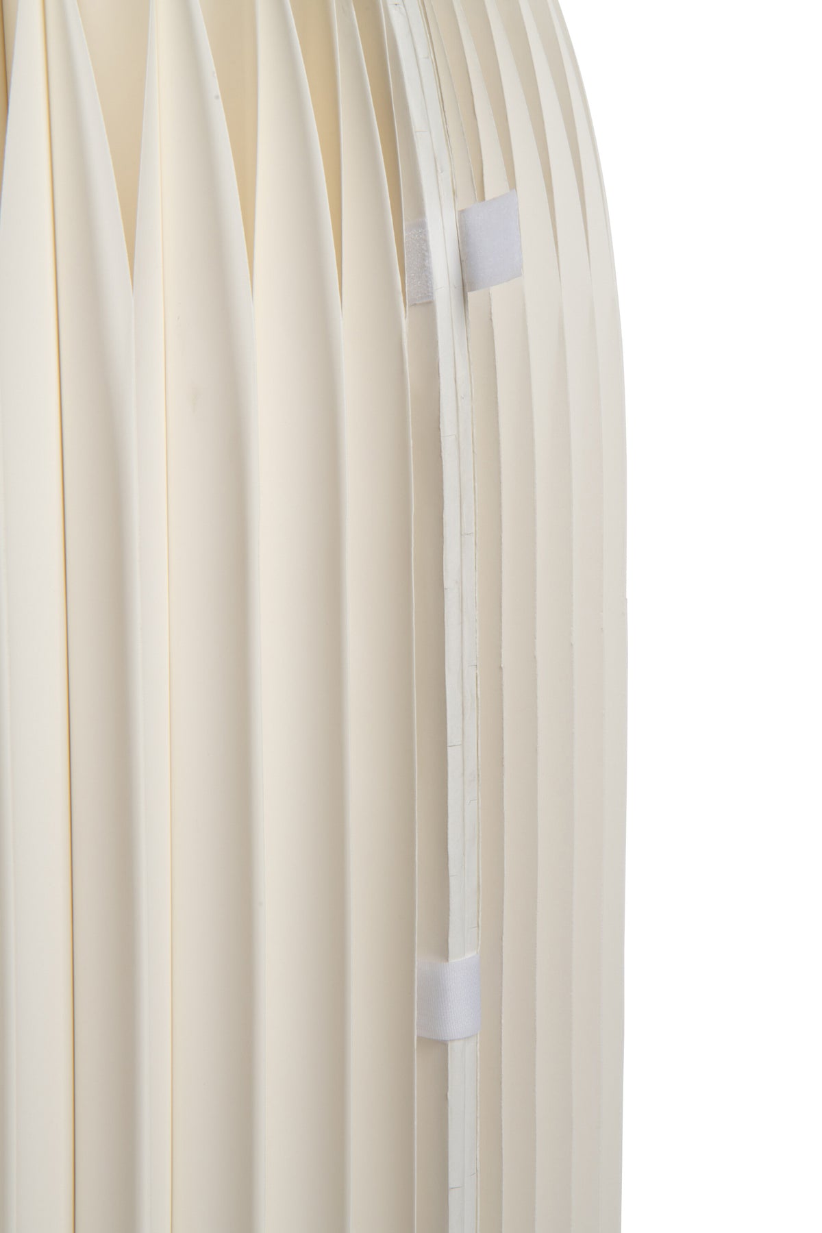 Bartafel Vouwbaar Papier Gebroken Wit Dia 70cmxH110cm J-Line - Bartafel - J-Line - livinglovely.nl