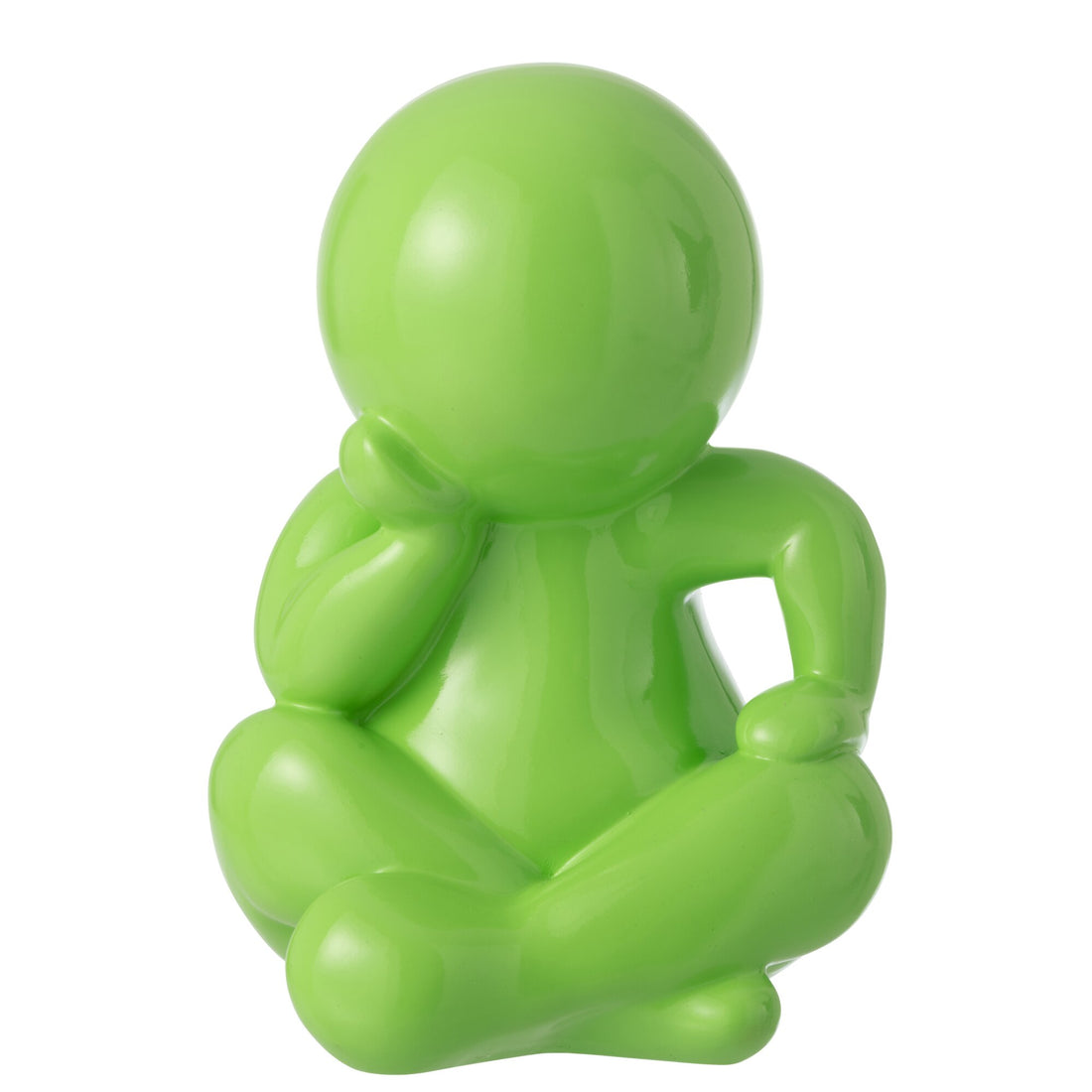 Statuetta Marcel Resina Verde J-Line