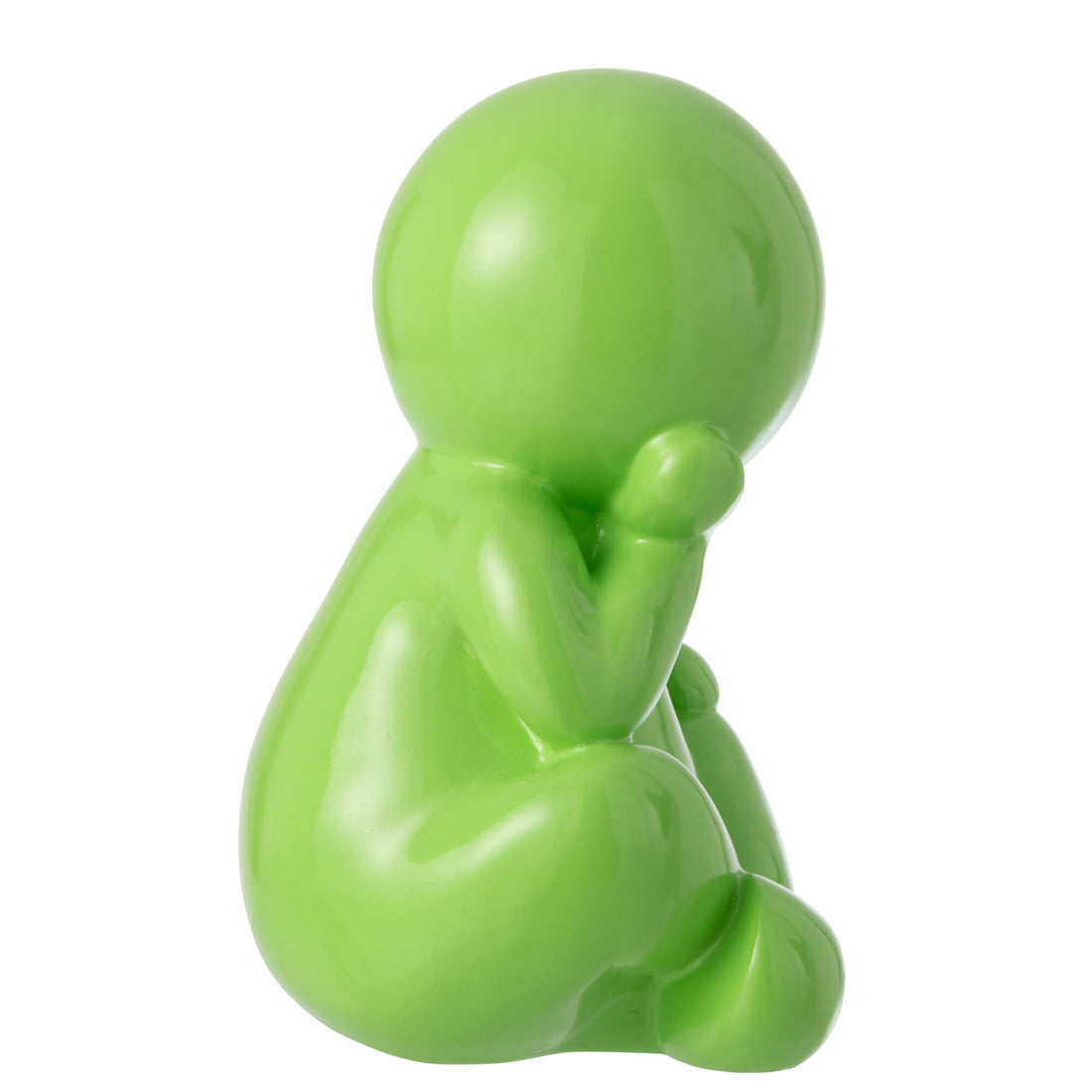 Statuetta Marcel Resina Verde J-Line