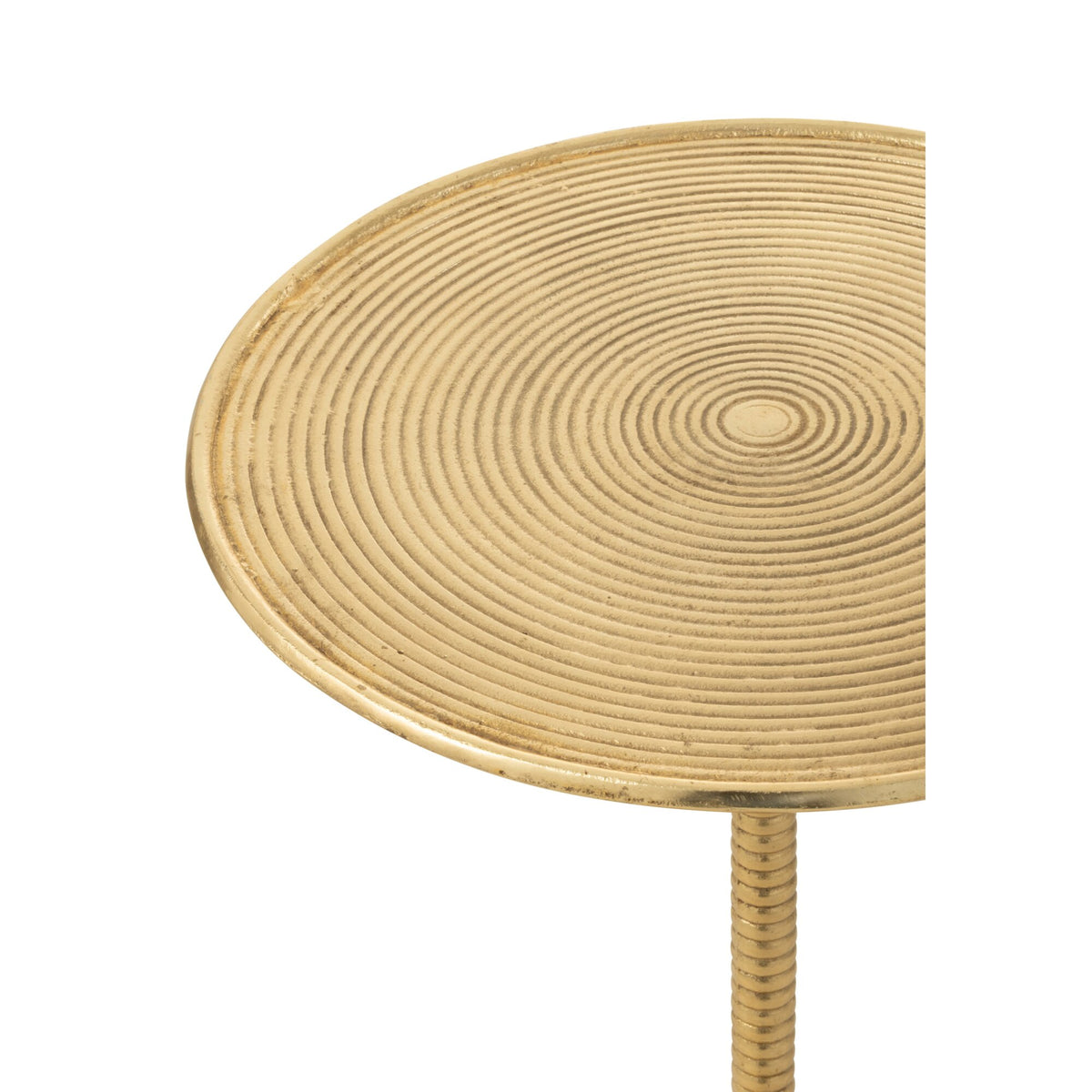 Tavolino Lera Alluminio Oro J-Line