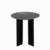 Bijzettafel Mathilde Marmer Zwart J-Line