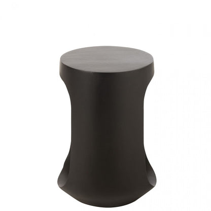 Bijzettafel Pod Gerecycleerd Hout Zwart J-Line