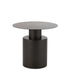 Bijzettafel Rond Metaal Zwart J-Line