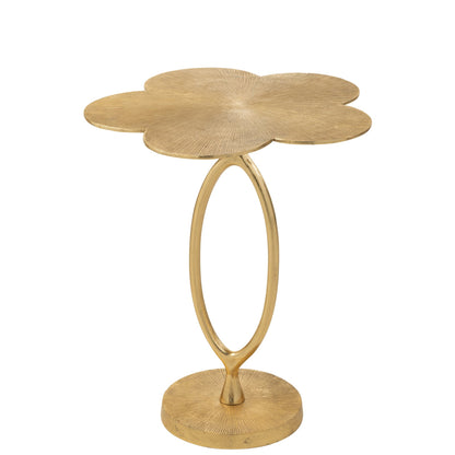 Tavolino Tiana Alluminio Oro J-Line