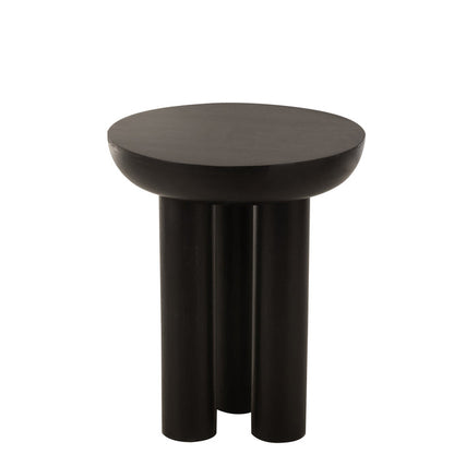 Bijzettafel Trio Mangohout Zwart