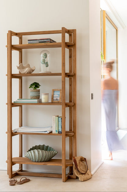 Libreria Cakra in Legno Riciclato Naturale J-Line