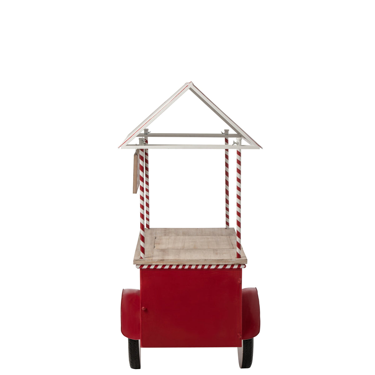Buffet Kiosk Metallo Rosso/Bianco J-Line