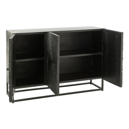 Credenza Shanil Legno/Ferro Nero J-Line