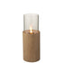 Buitenhaard Trunk Rond Magnesium Bruin J-Line - Buitenhaard - J-Line - livinglovely.nl