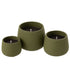Buitenkaars Cyra Cement Groen Large 48uur