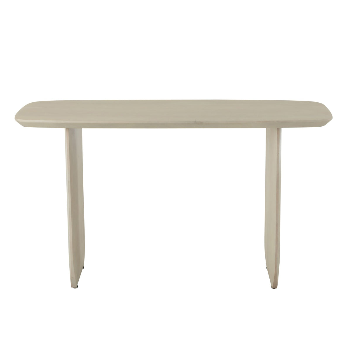 Consolle in legno di acacia bianco J-Line