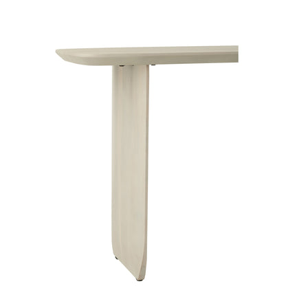 Consolle in legno di acacia bianco J-Line