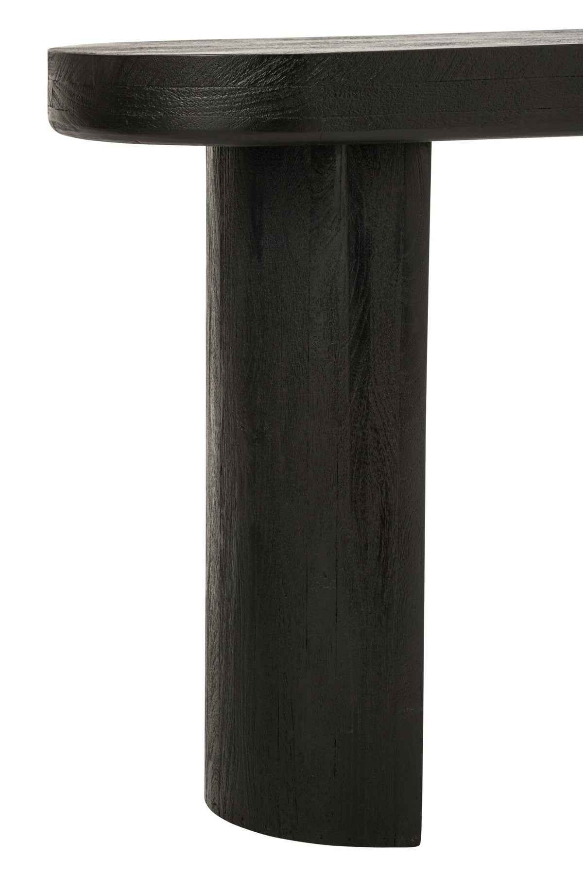 Consolle in legno di mango nero/naturale J-Line