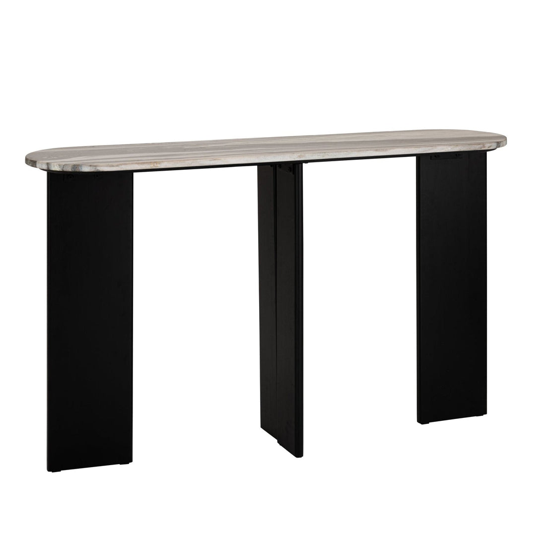Consolle Mathilde Marmo Nero/Grigio J-Line