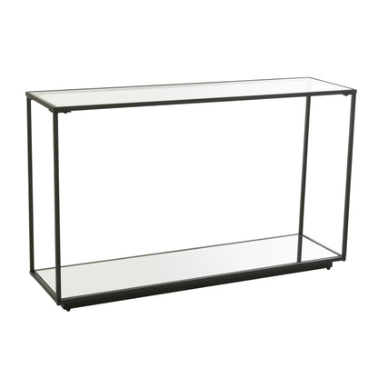 Consolle Metallo/Vetro Nero J-Line