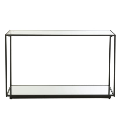 Consolle Metallo/Vetro Nero J-Line