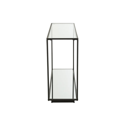 Consolle Metallo/Vetro Nero J-Line