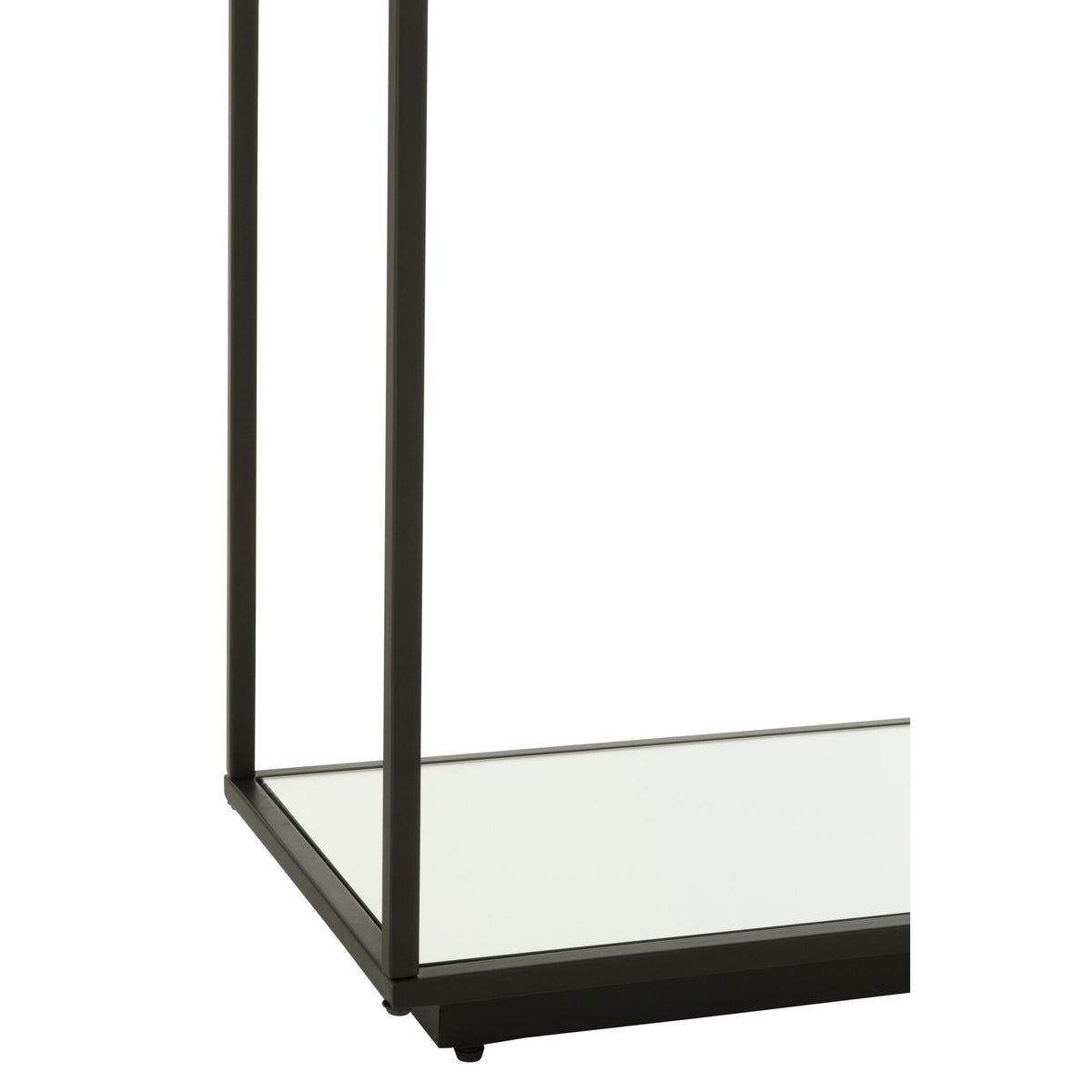 Consolle Metallo/Vetro Nero J-Line