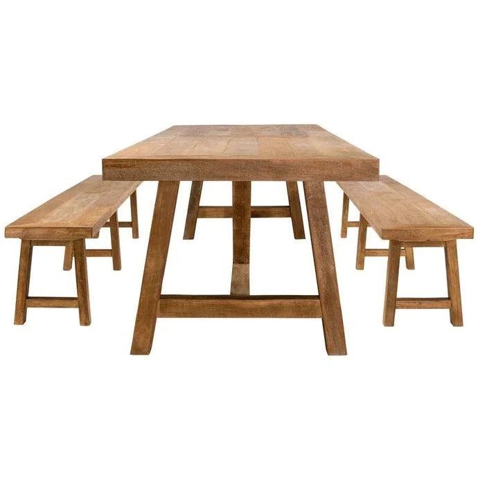 DTP Home Classic Eetkamerbank Monastery 220cm - Eetkamerbank - DTP Home - livinglovely.nl