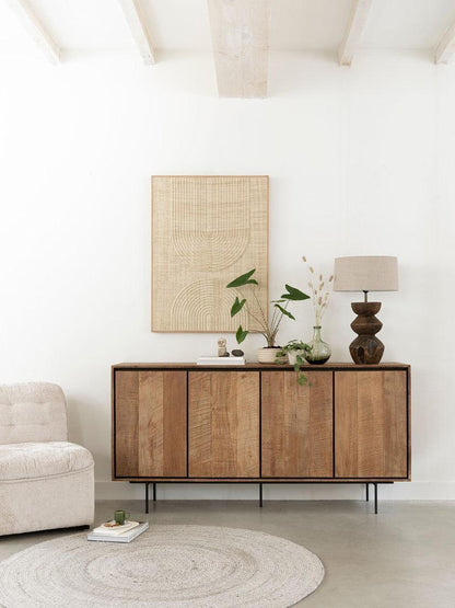 DTP Home Dressoir Metropole 4 deuren 180cm - Dressoir - DTP Home - livinglovely.nl