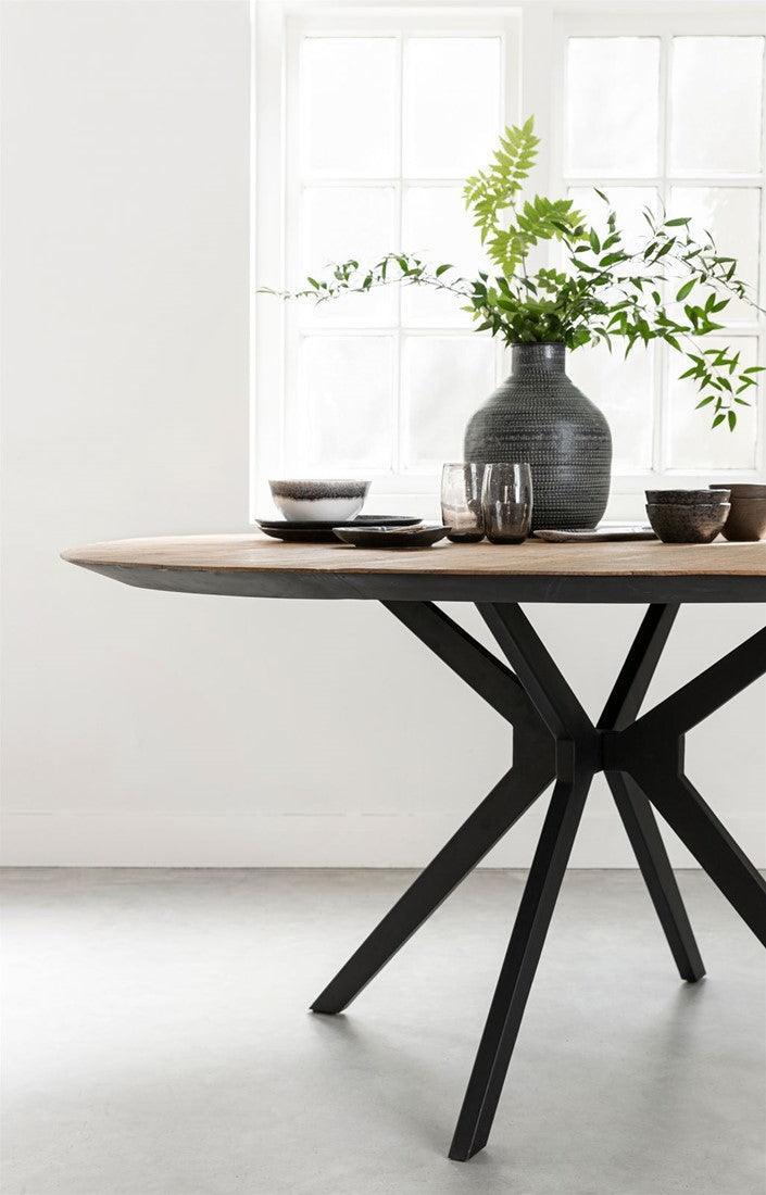 DTP Home Eettafel Metropole dia130cm - Eetkamertafel - DTP Home - livinglovely.nl