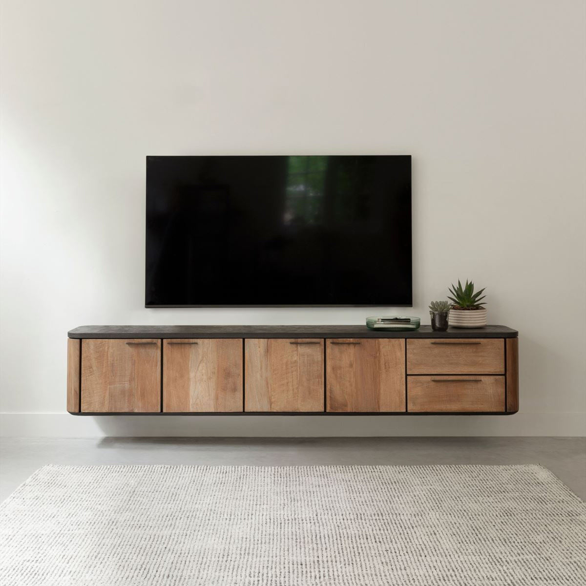 DTP Home Hangend TV-meubel Soho Large 230cm - TV meubel - DTP Home - livinglovely.nl