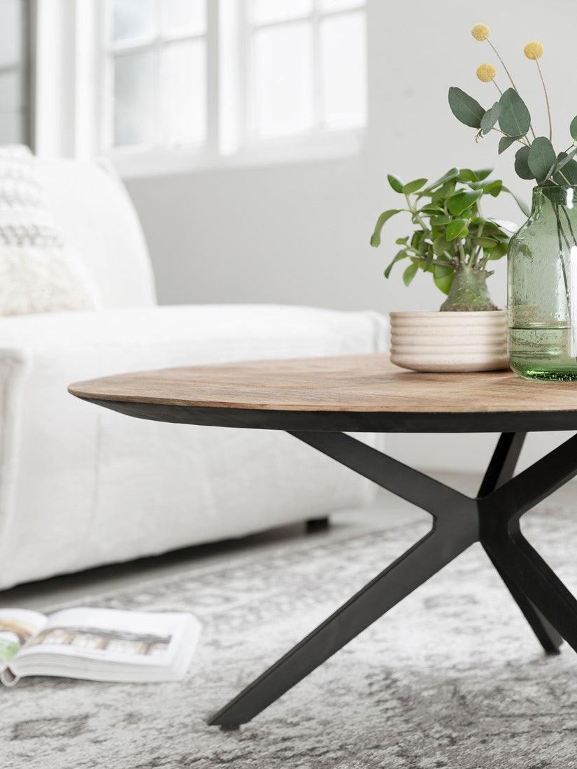 DTP Home Salontafel Metropole Rond 90cm - Salontafel - DTP Home - livinglovely.nl