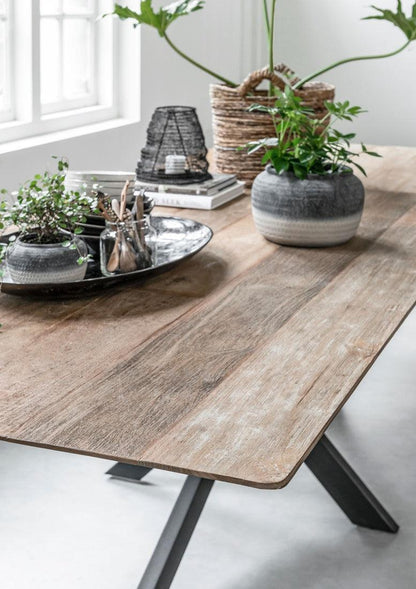 DTP Home Timeless Eettafel Curves 260cm - Eetkamertafel - DTP Home - livinglovely.nl
