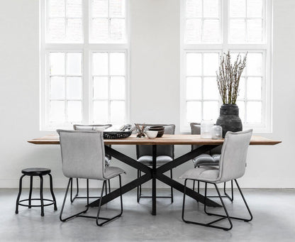 DTP Home Timeless Eettafel Curves 260cm - Eetkamertafel - DTP Home - livinglovely.nl