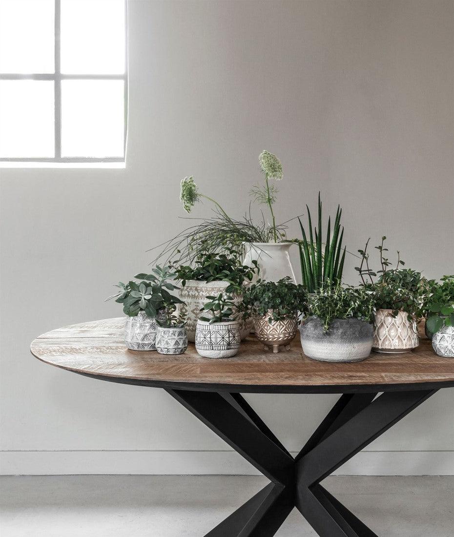 DTP Home Timeless Eettafel Shape 130cm - Eetkamertafel - DTP Home - livinglovely.nl